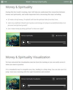 Spiritual Laws of Money Screenshot